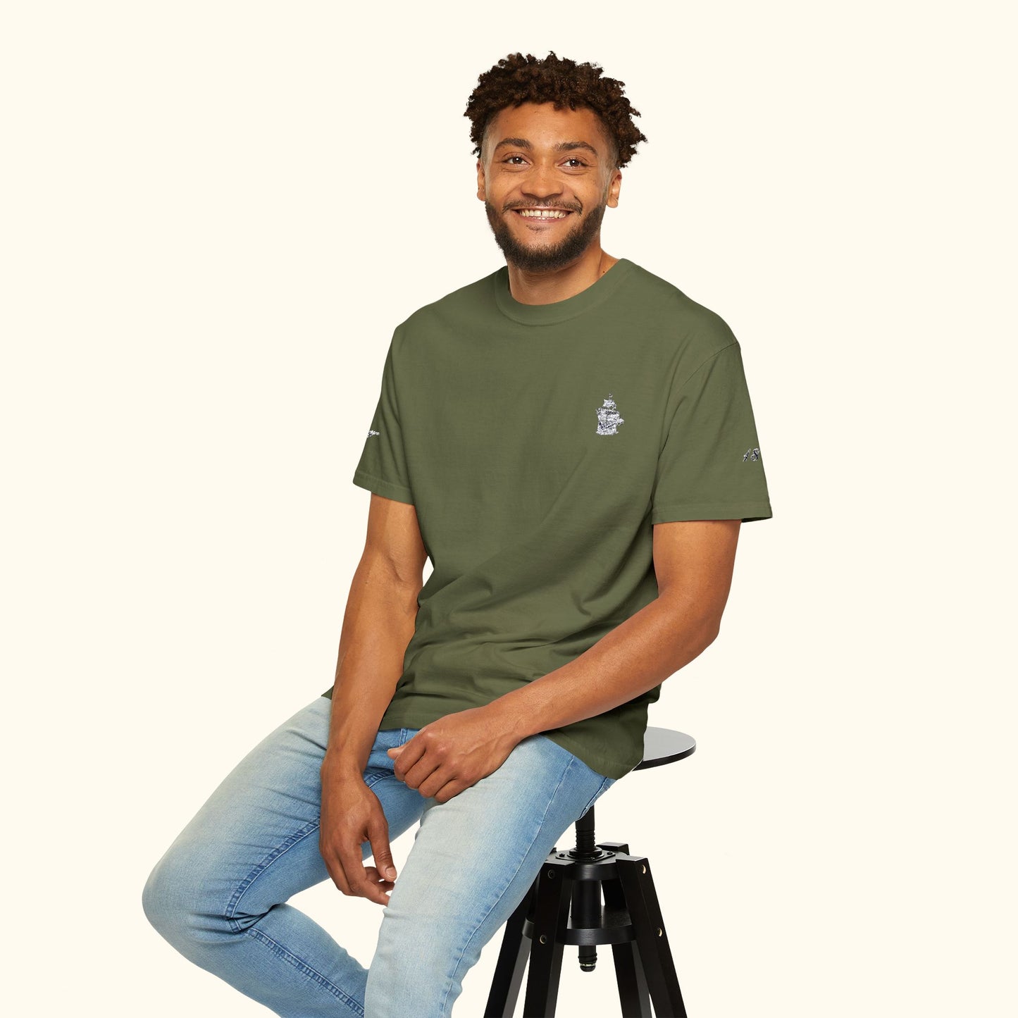 The PYC Embroidered Tee
