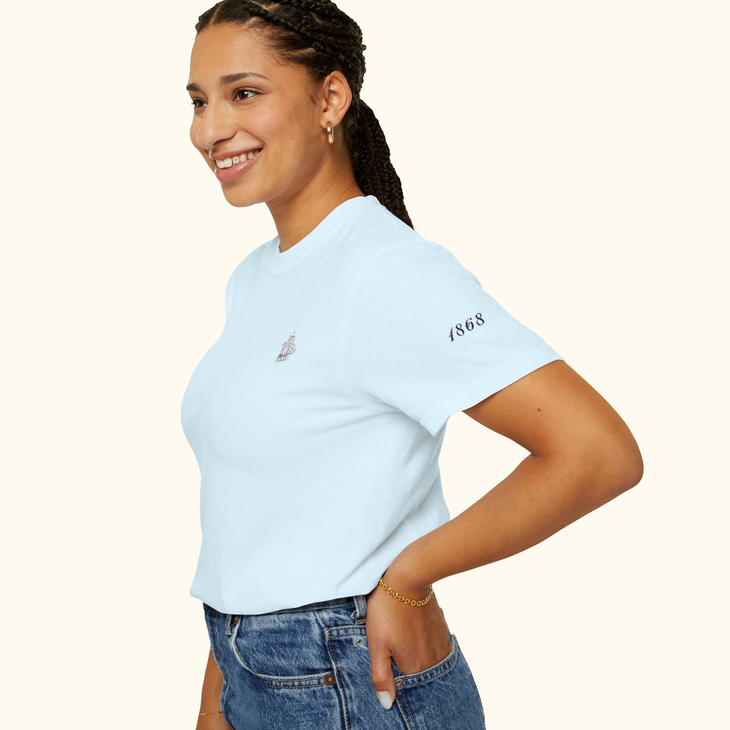 The PYC Embroidered Tee