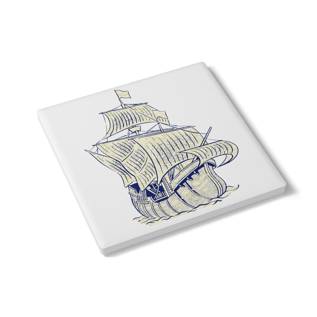 Phantom Yacht Club Ceramic Coaster