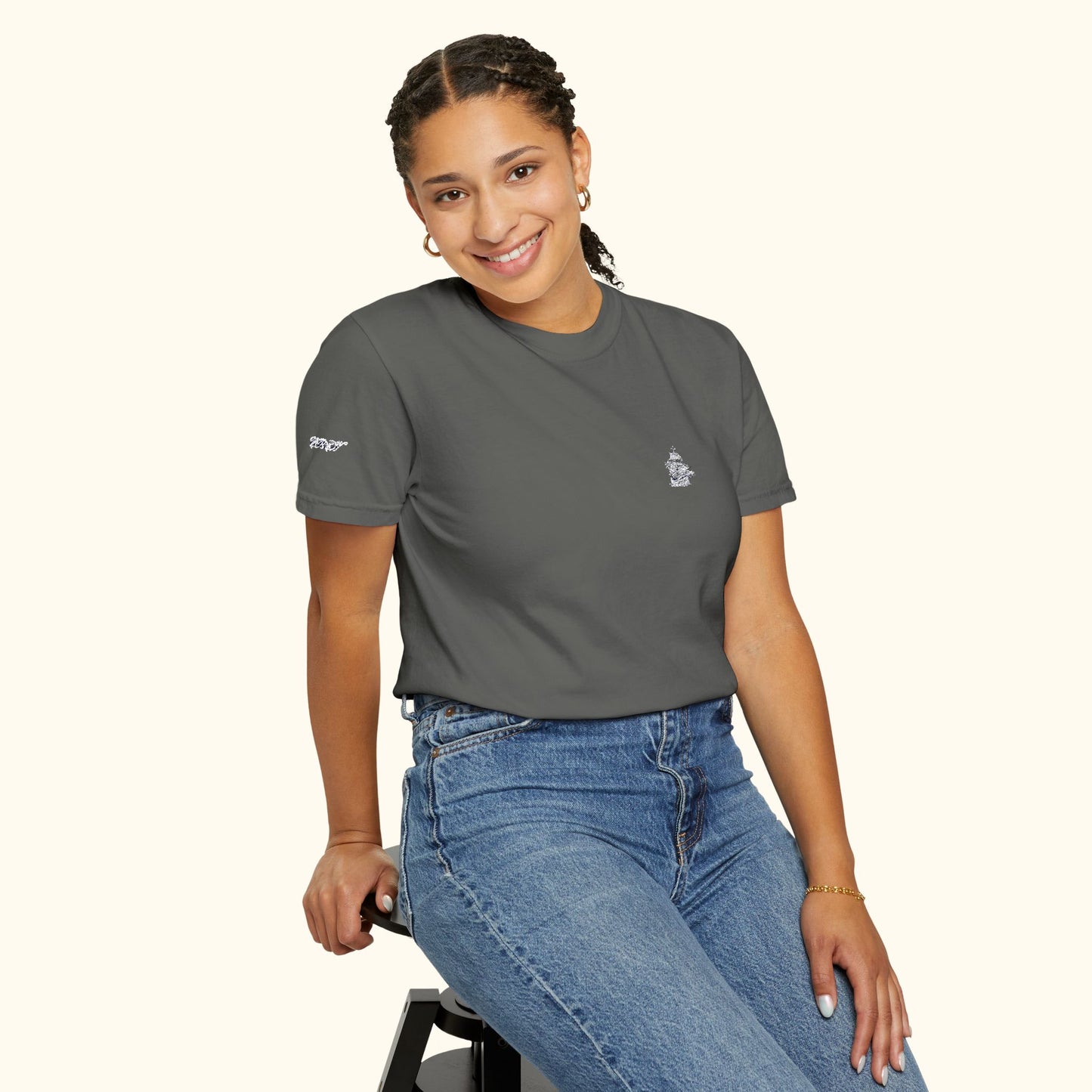The PYC Embroidered Tee