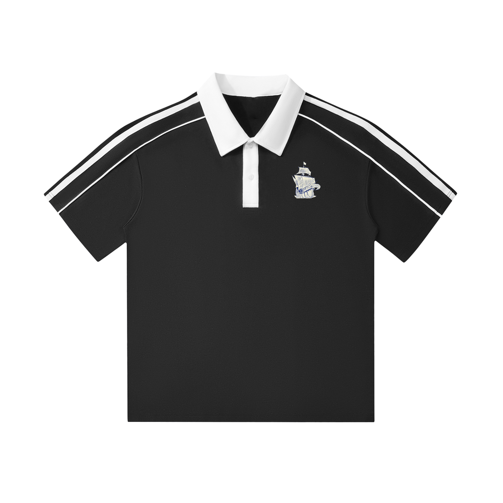 The Phantom Yacht Contrast Collar Polo