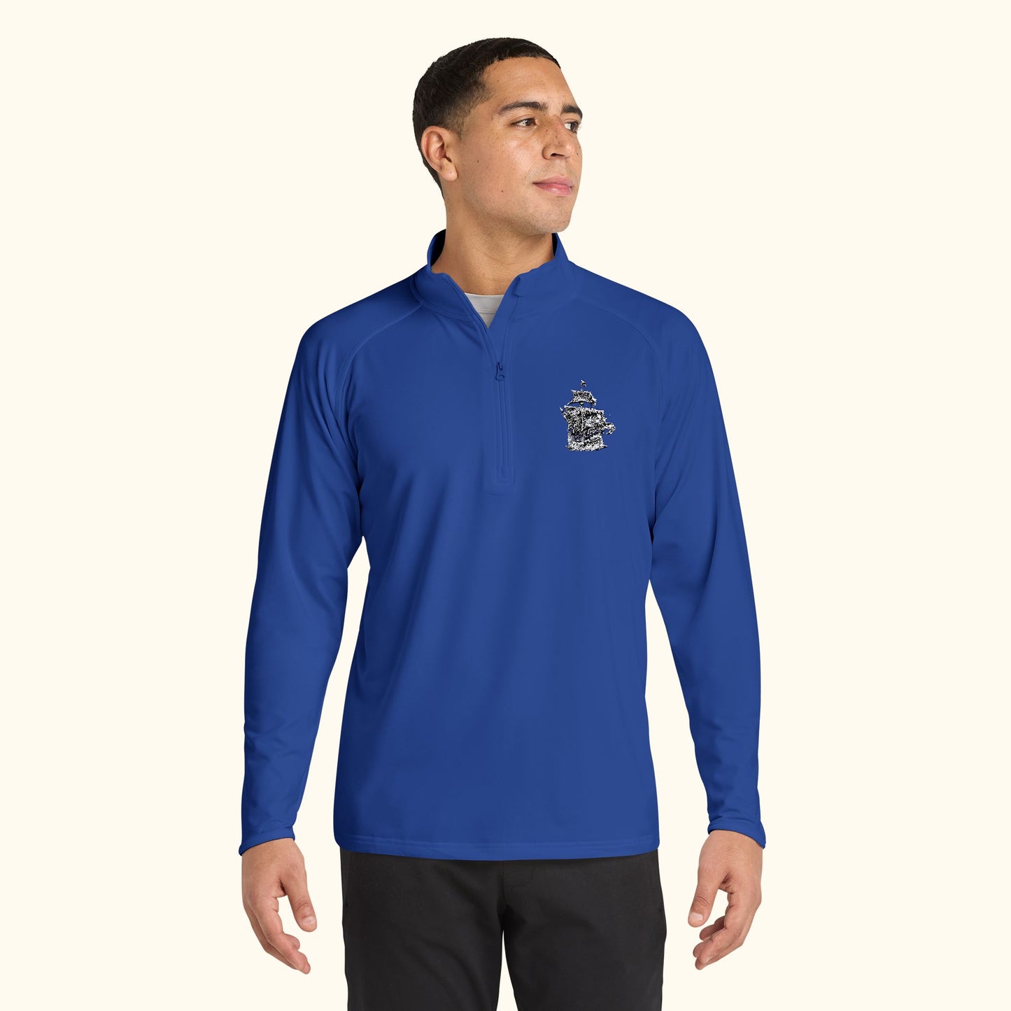 The PYC Embroidered Quarter-Zip