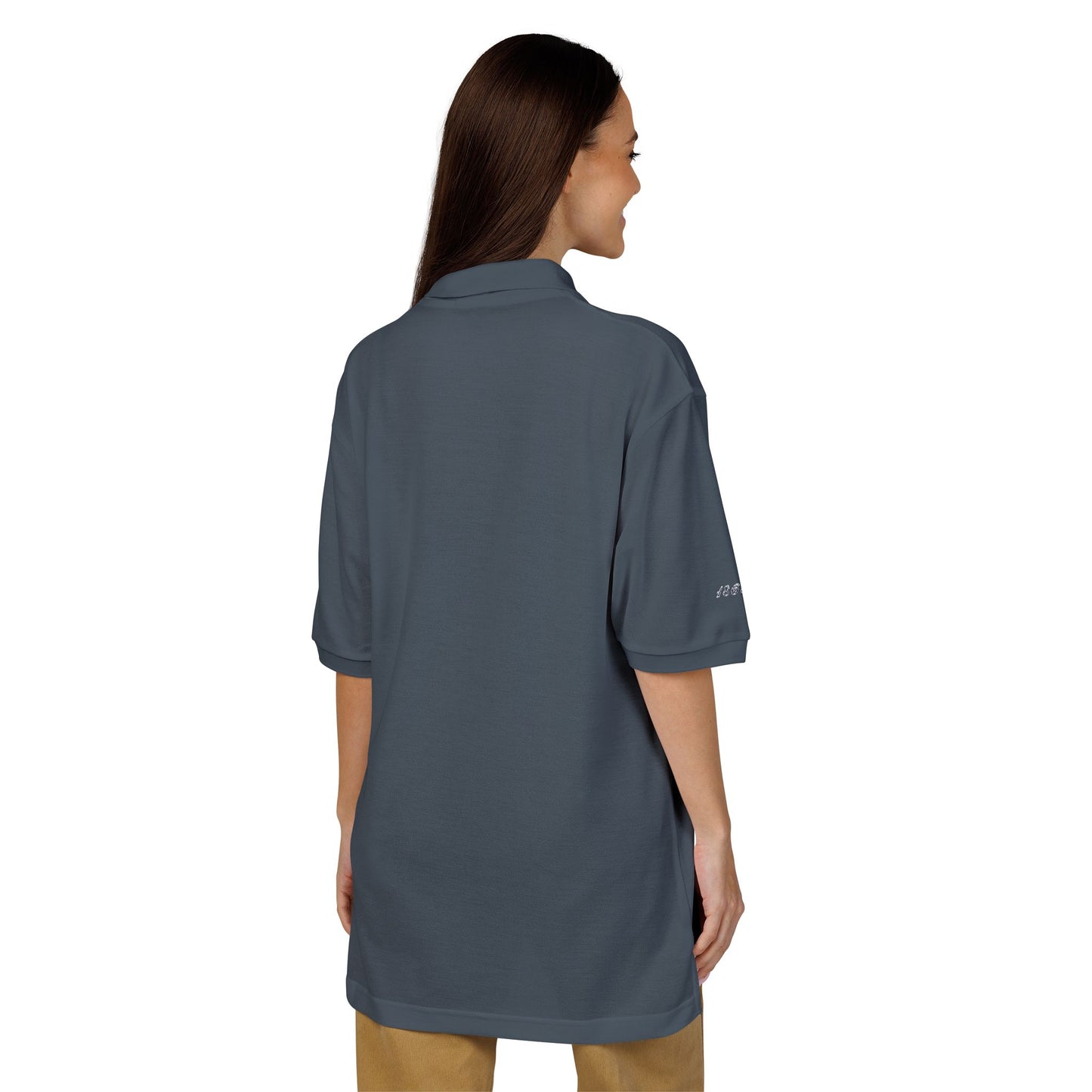 The PYC Embroidered Polo