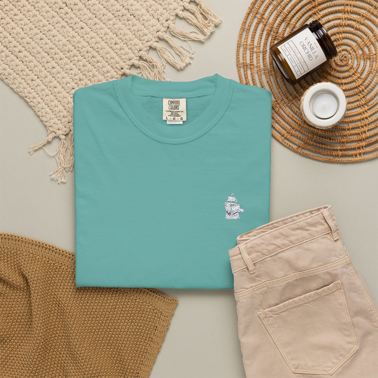 The PYC Embroidered Tee