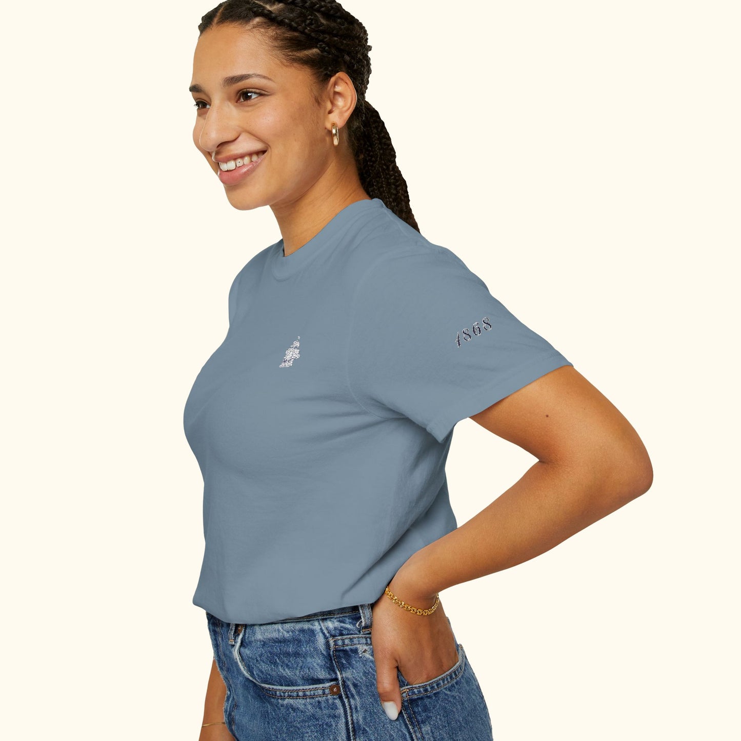 The PYC Embroidered Tee