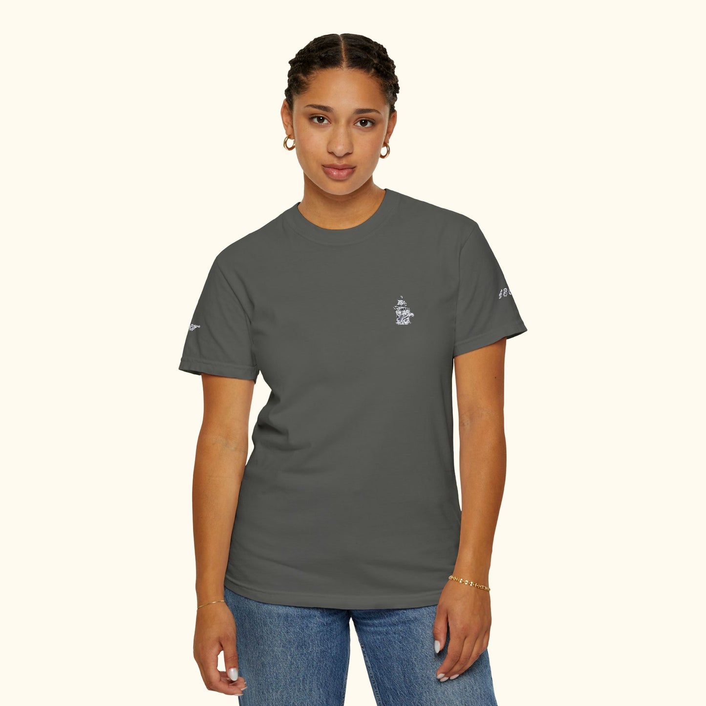 The PYC Embroidered Tee