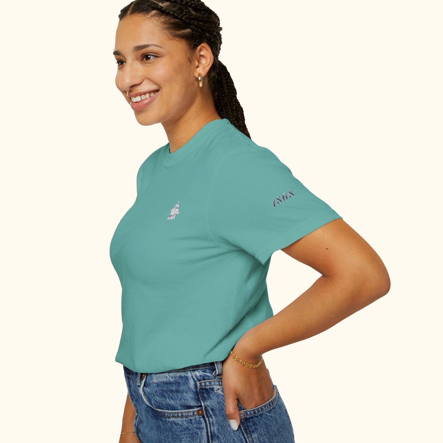 The PYC Embroidered Tee