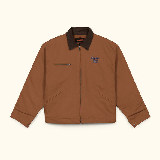 CornerStone® Embroidered Unisex Duck Cloth Work Jacket