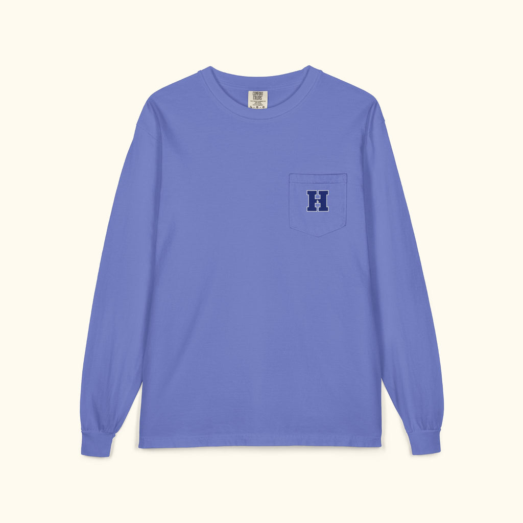 Unisex Long Sleeve Pocket T-Shirt