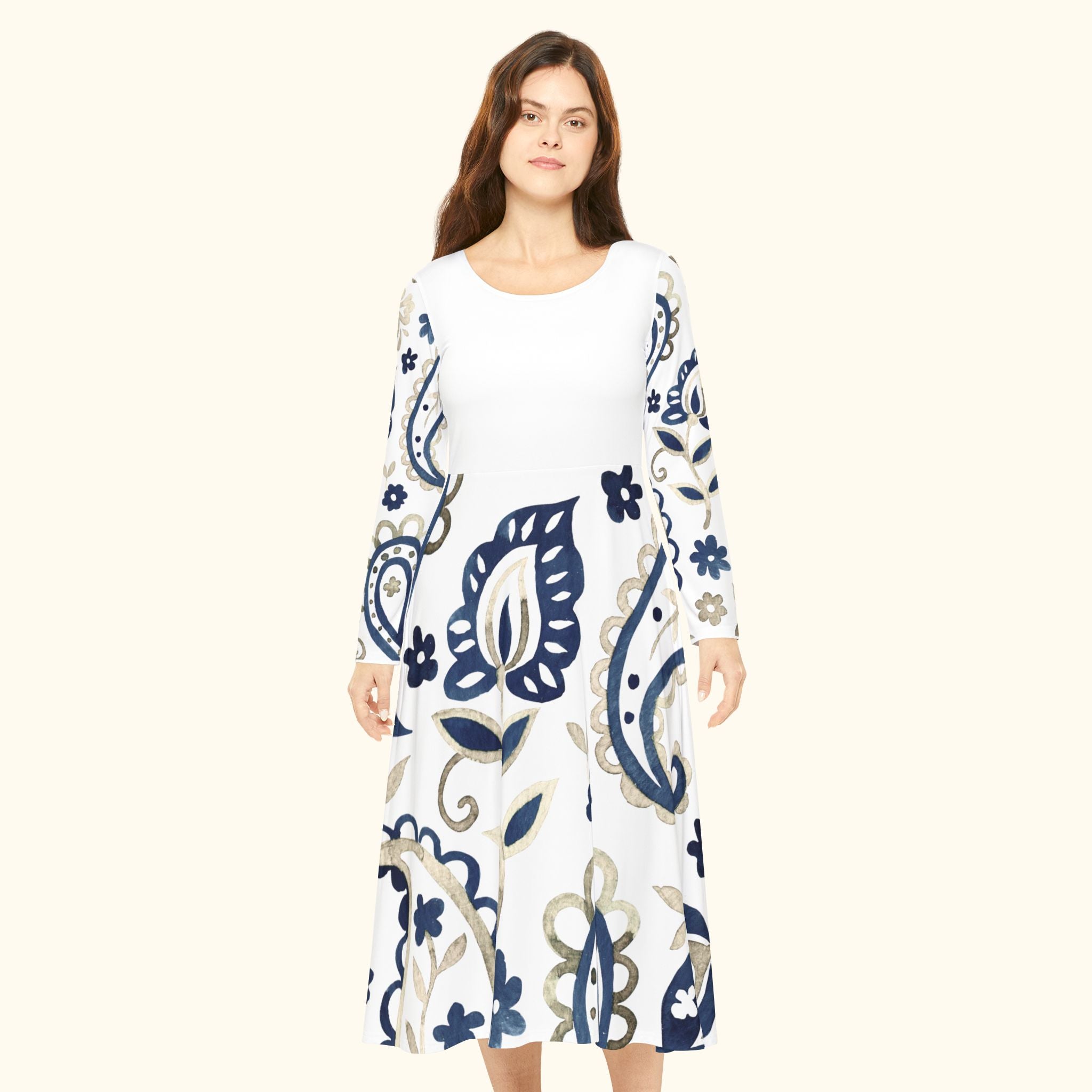 The Yacht Club Long Sleeve Dance Dress