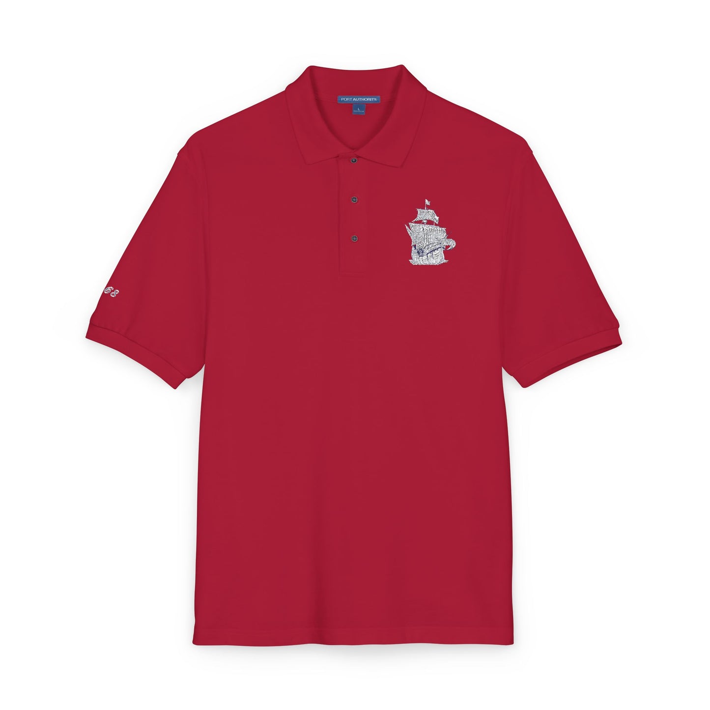 The PYC Embroidered Polo