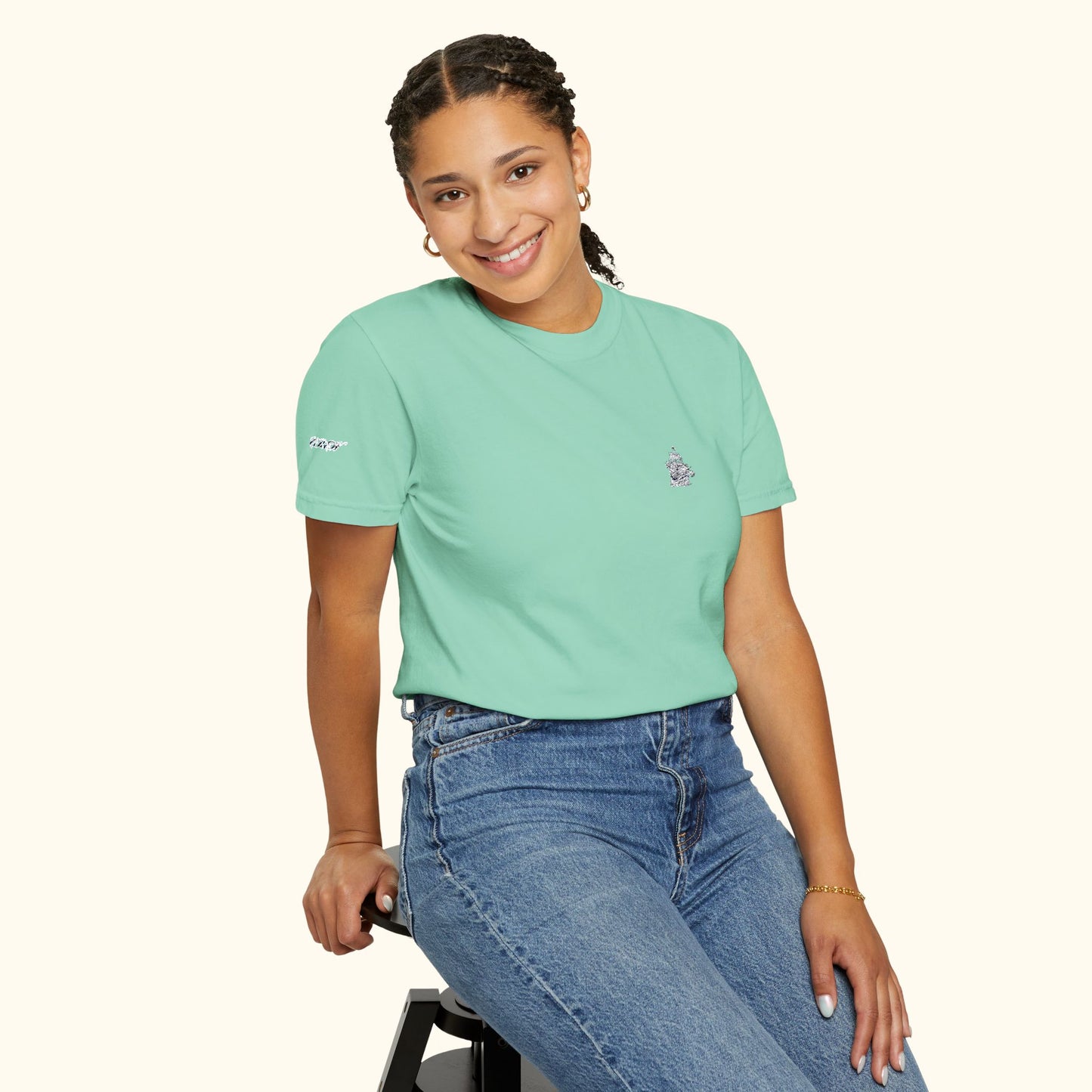 The PYC Embroidered Tee