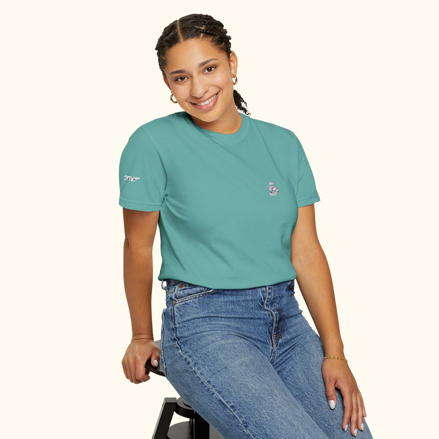 The PYC Embroidered Tee