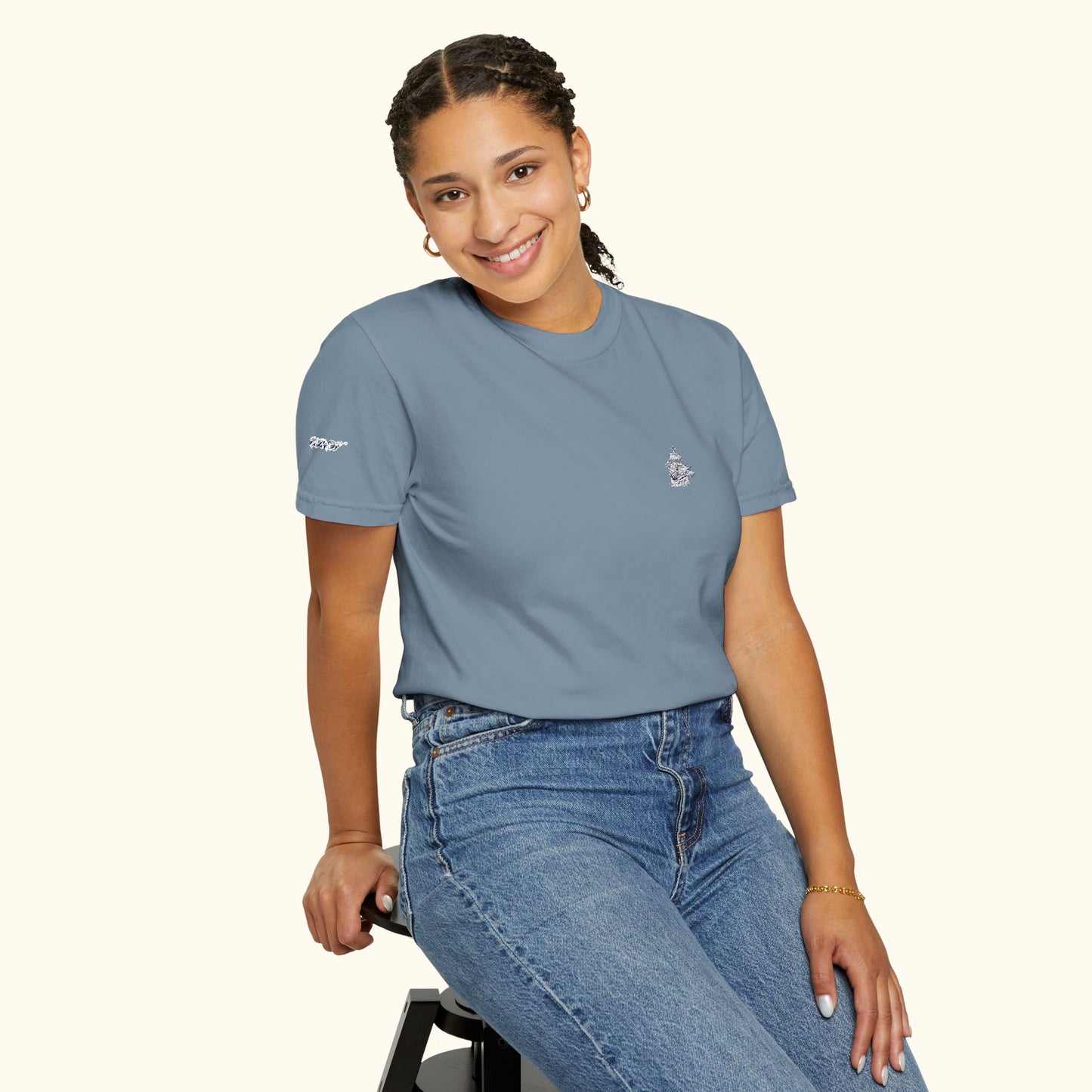 The PYC Embroidered Tee