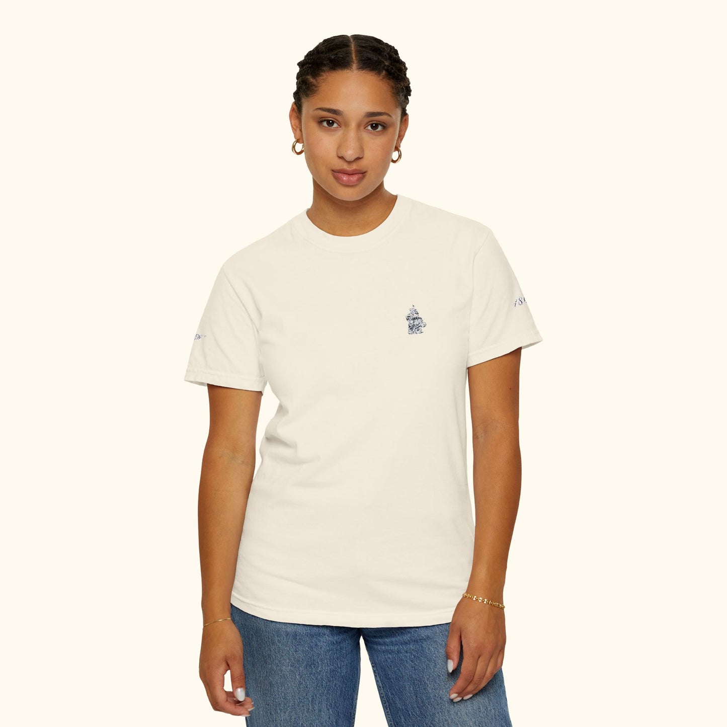 The PYC Embroidered Tee