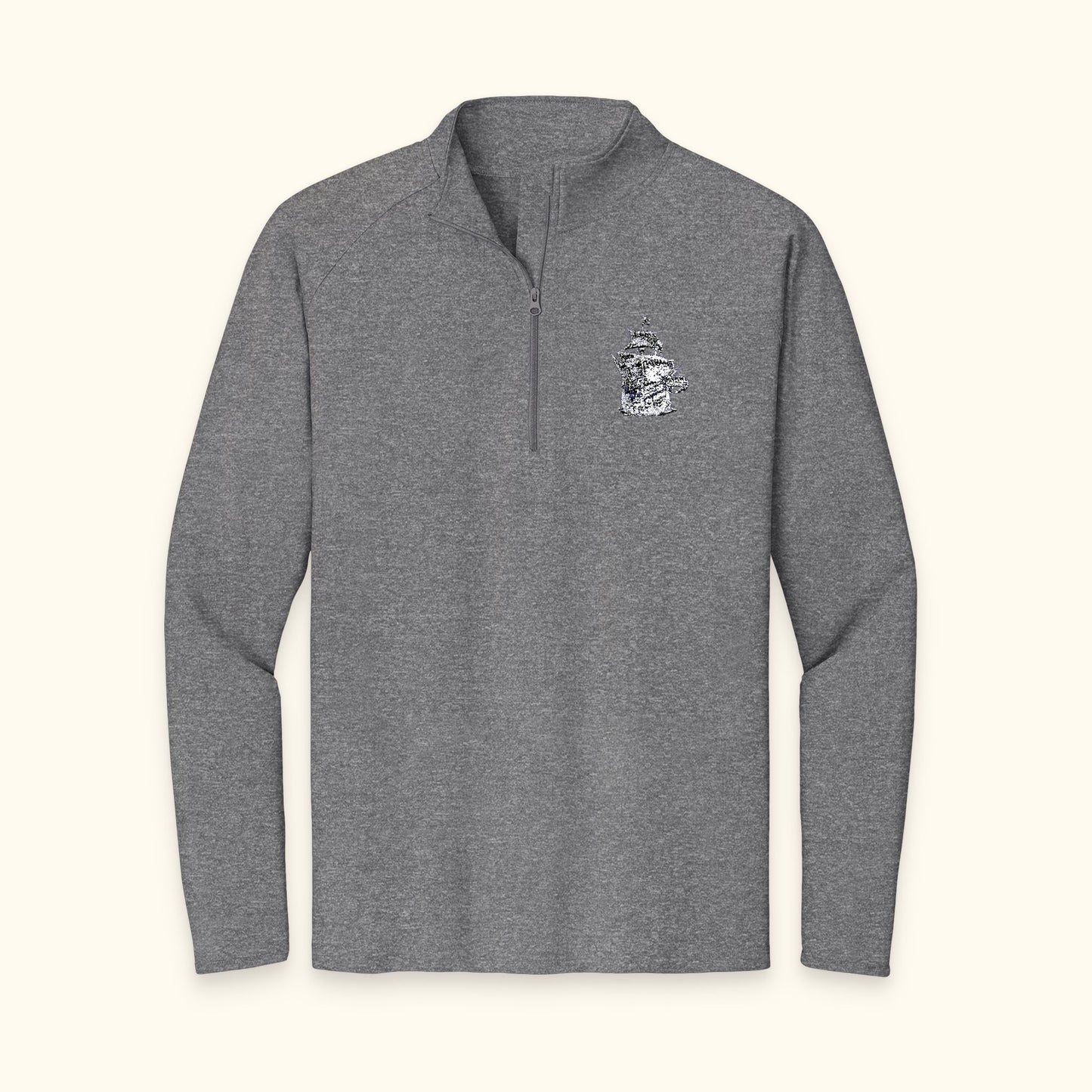The PYC Embroidered Quarter-Zip