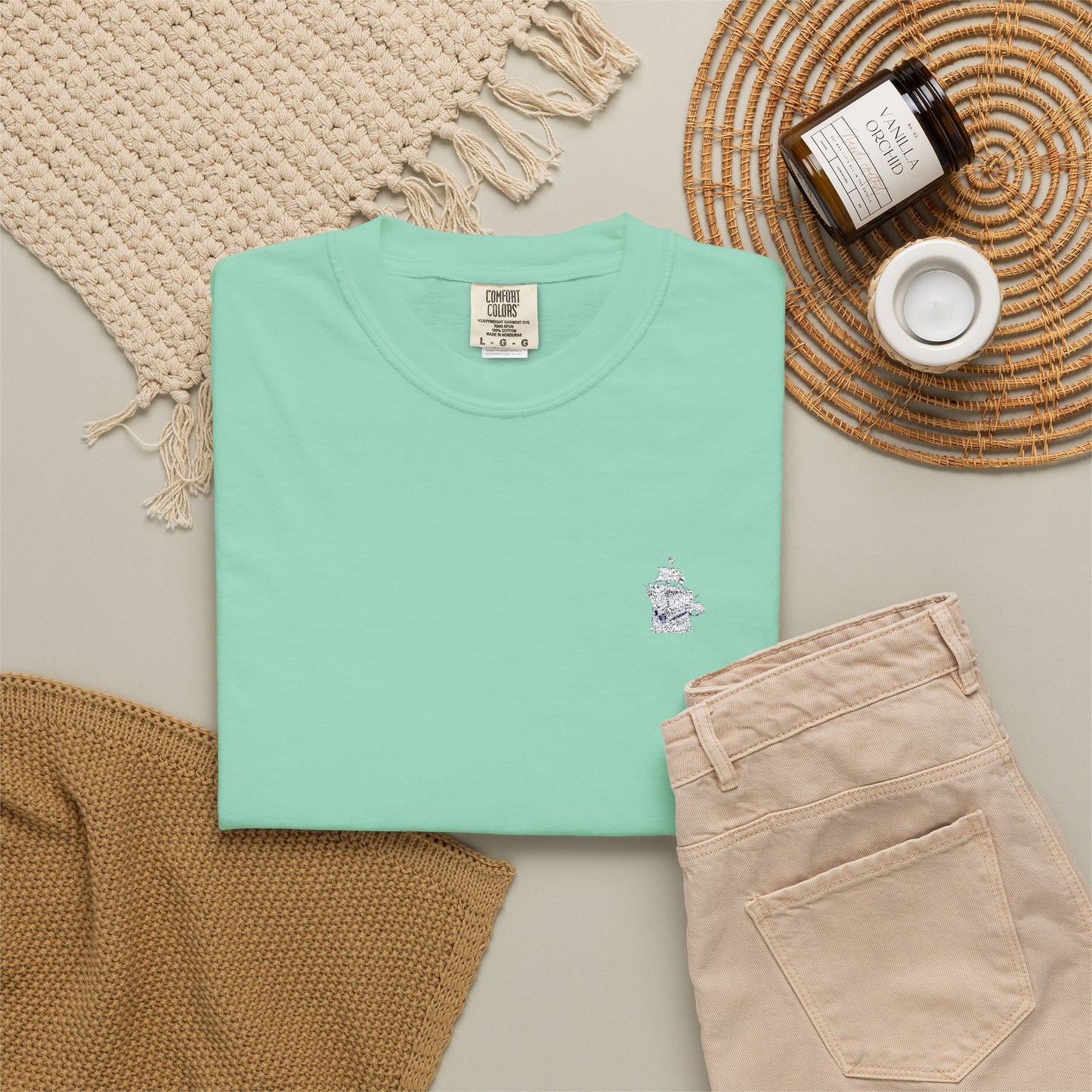 The PYC Embroidered Tee