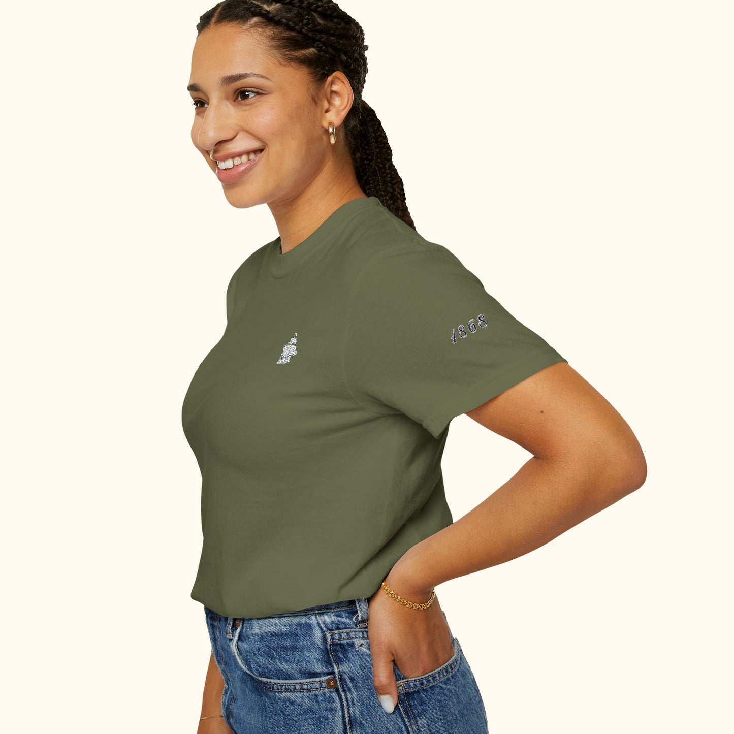The PYC Embroidered Tee