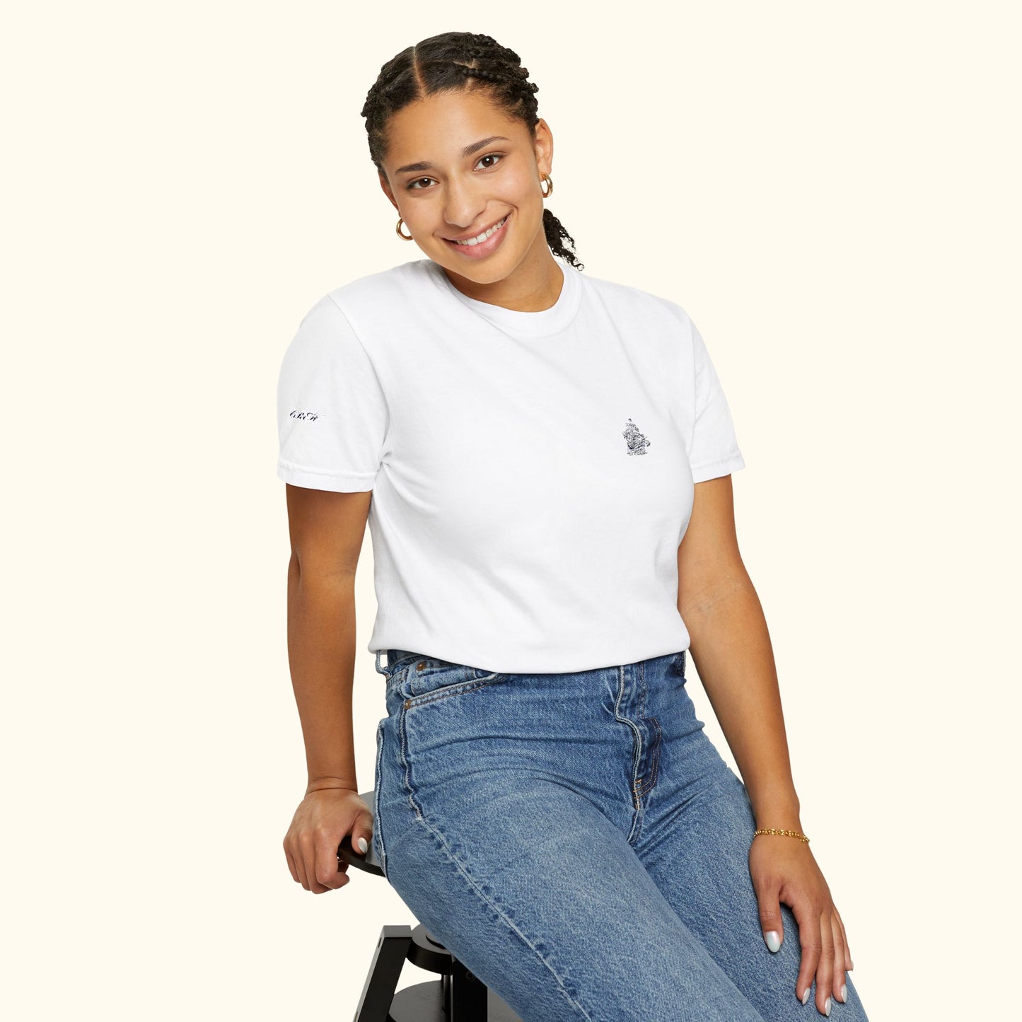 The PYC Embroidered Tee