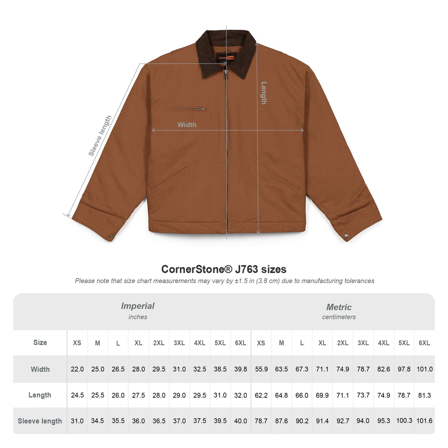 The Script Unisex Work Jacket