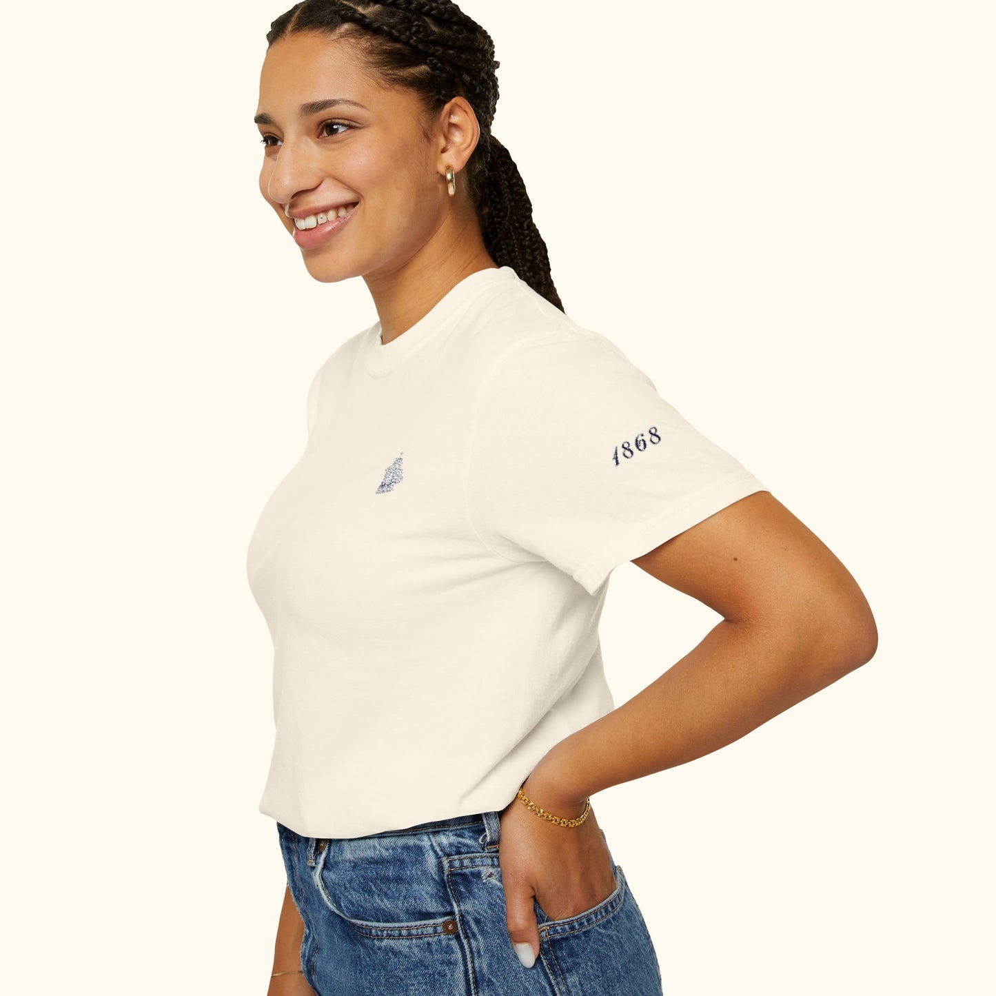 The PYC Embroidered Tee