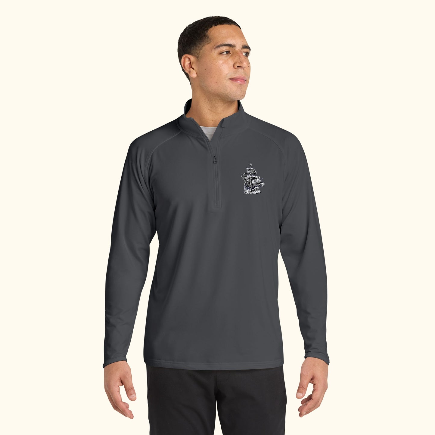 The PYC Embroidered Quarter-Zip
