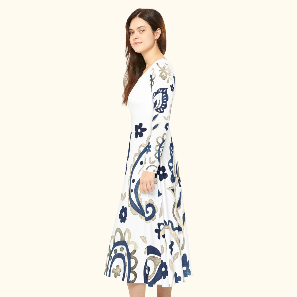 The Yacht Club Long Sleeve Dance Dress