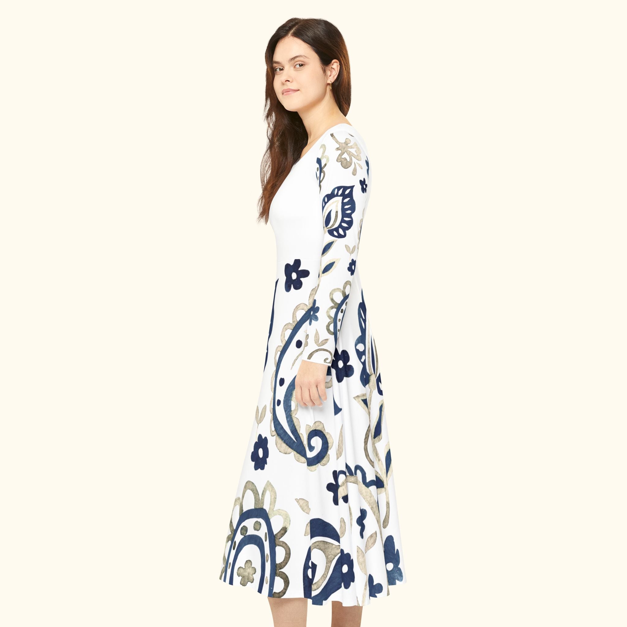 The Yacht Club Long Sleeve Dance Dress
