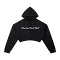 The Script Cropped Hoodie