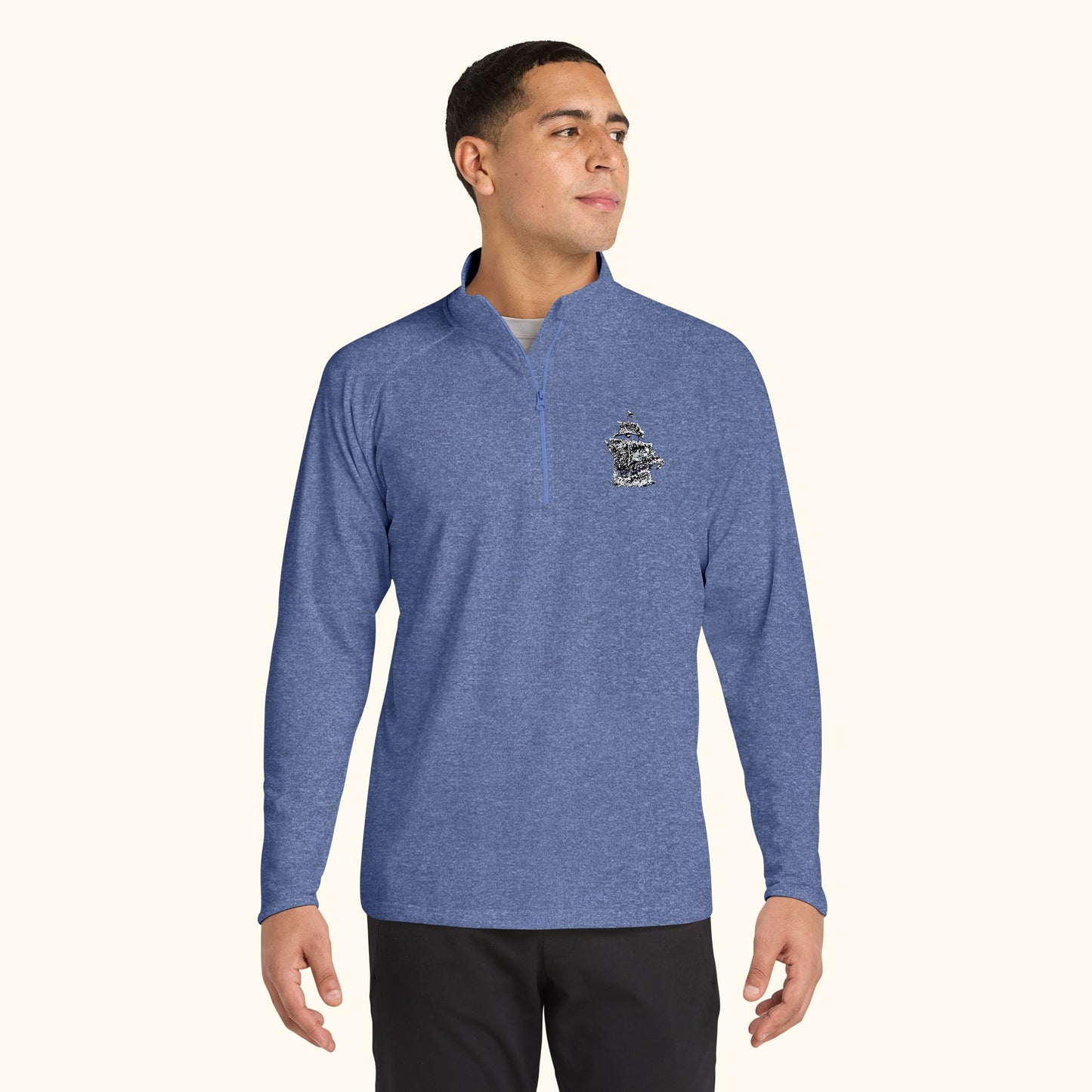 The PYC Embroidered Quarter-Zip