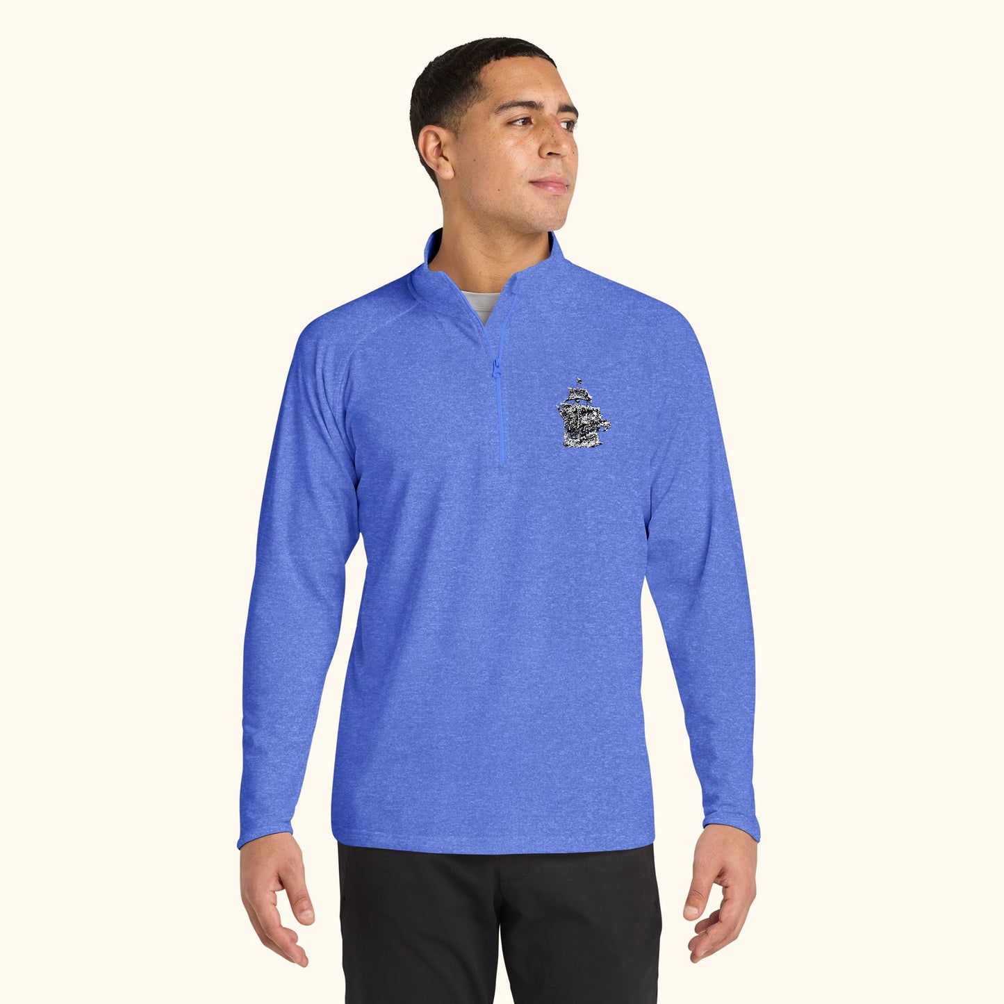The PYC Embroidered Quarter-Zip