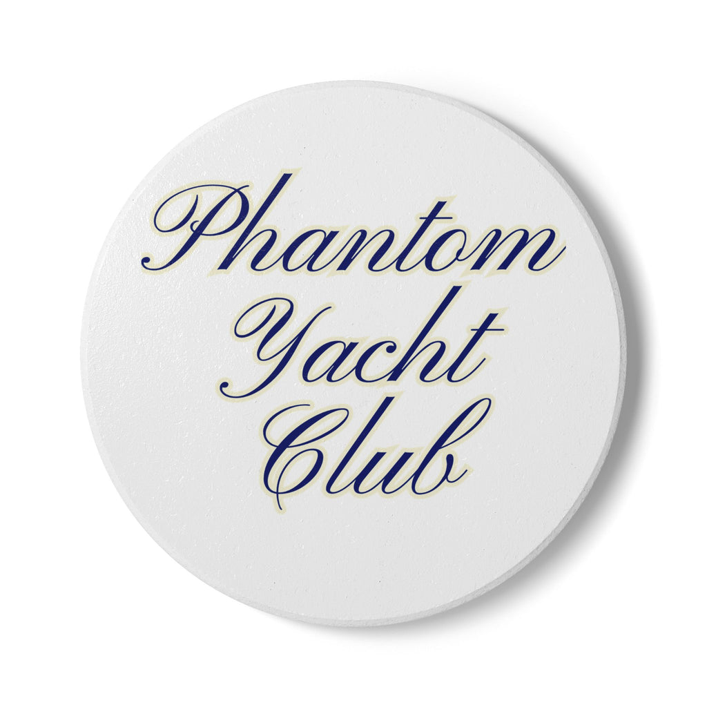 Phantom Yacht Club Ceramic Coaster