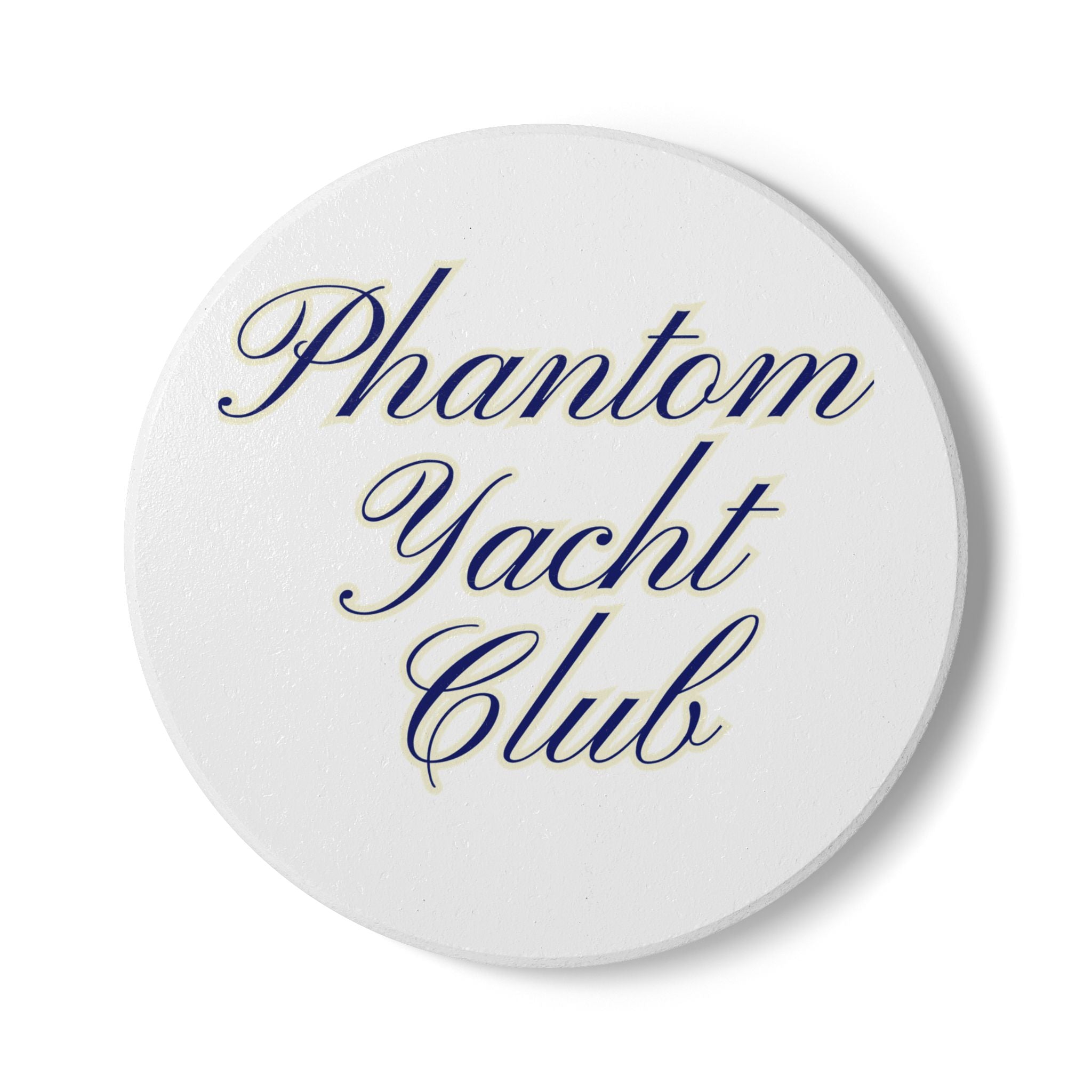 Phantom Yacht Club Ceramic Coaster