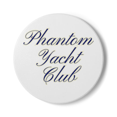 Phantom Yacht Club Ceramic Coaster