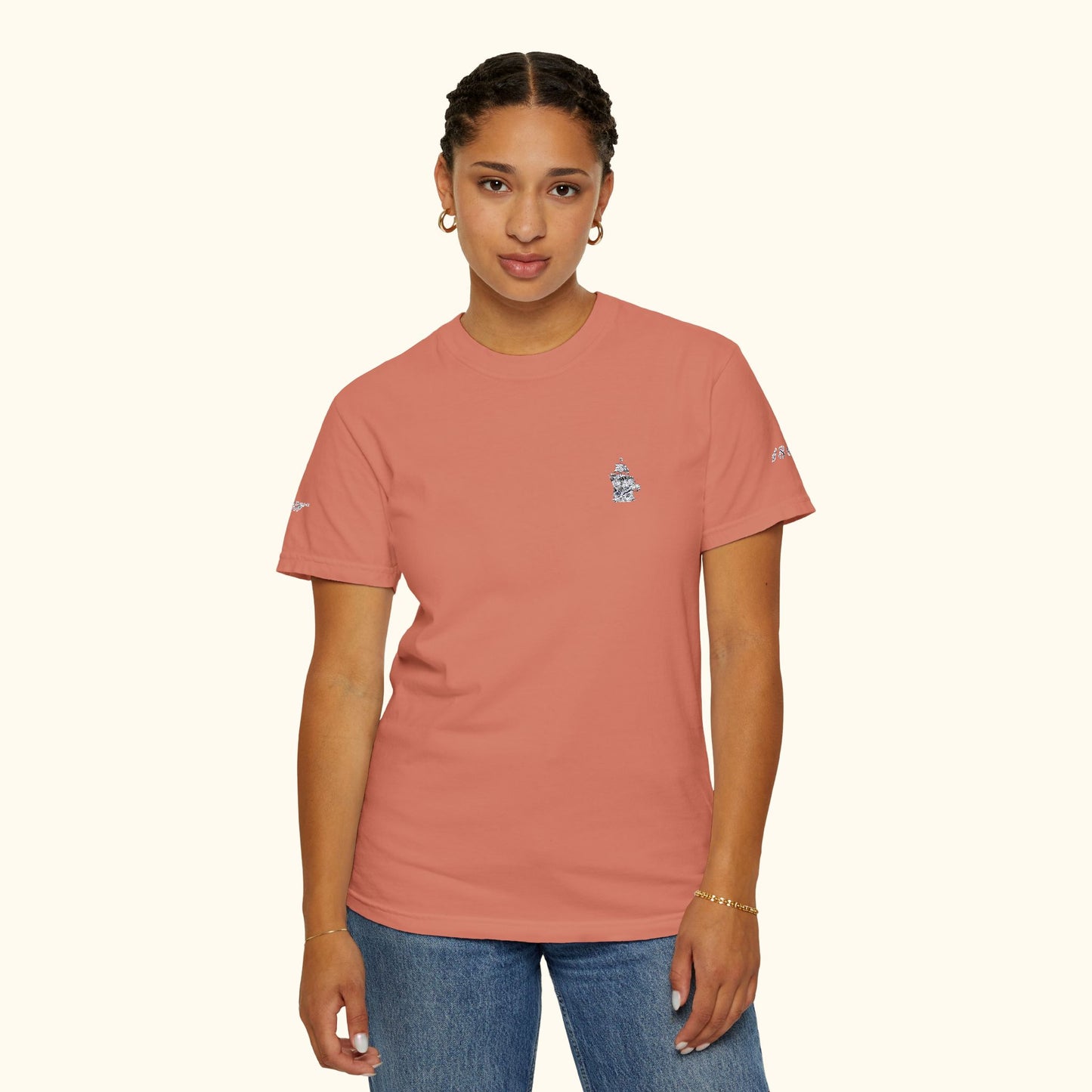 The PYC Embroidered Tee