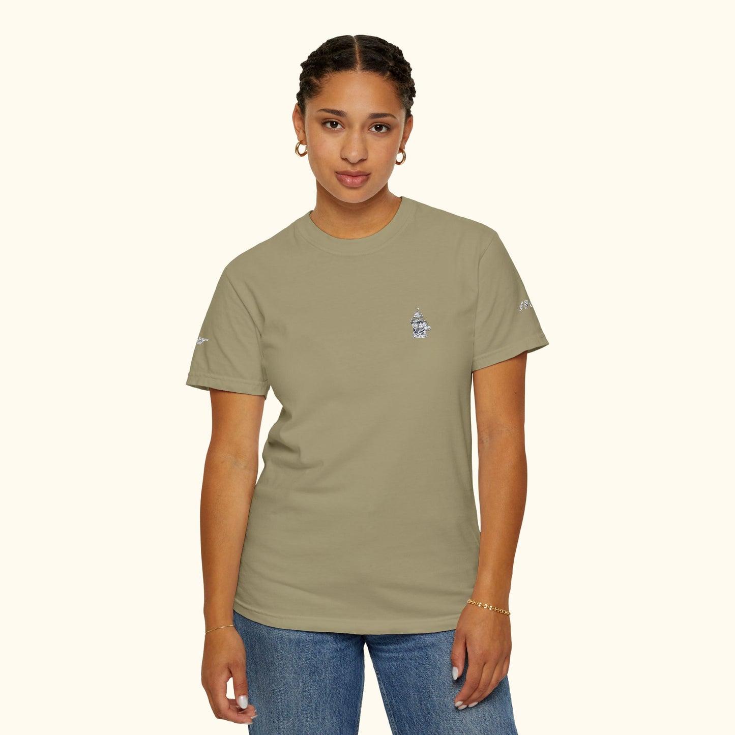 The PYC Embroidered Tee