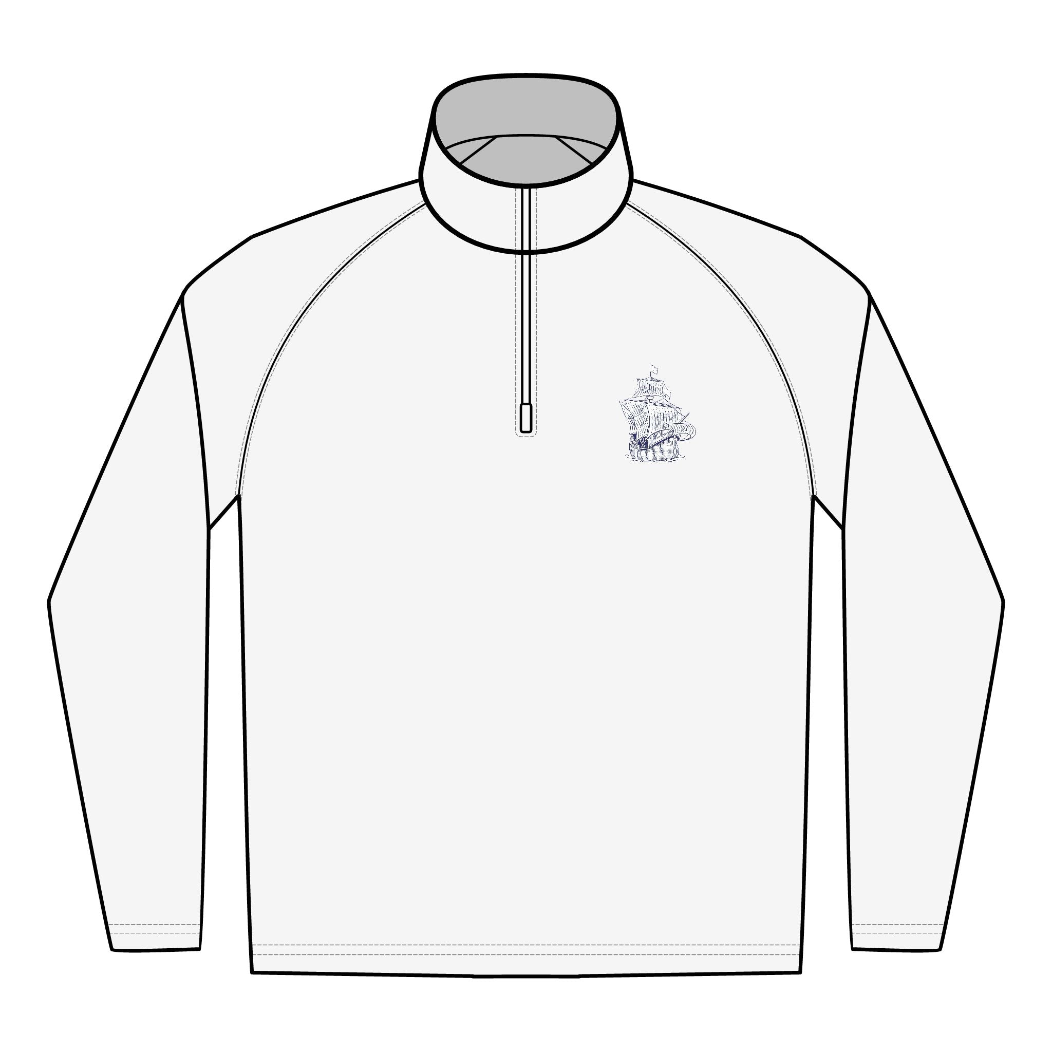 Phantom Yacht Embroidered Quarter-Zip