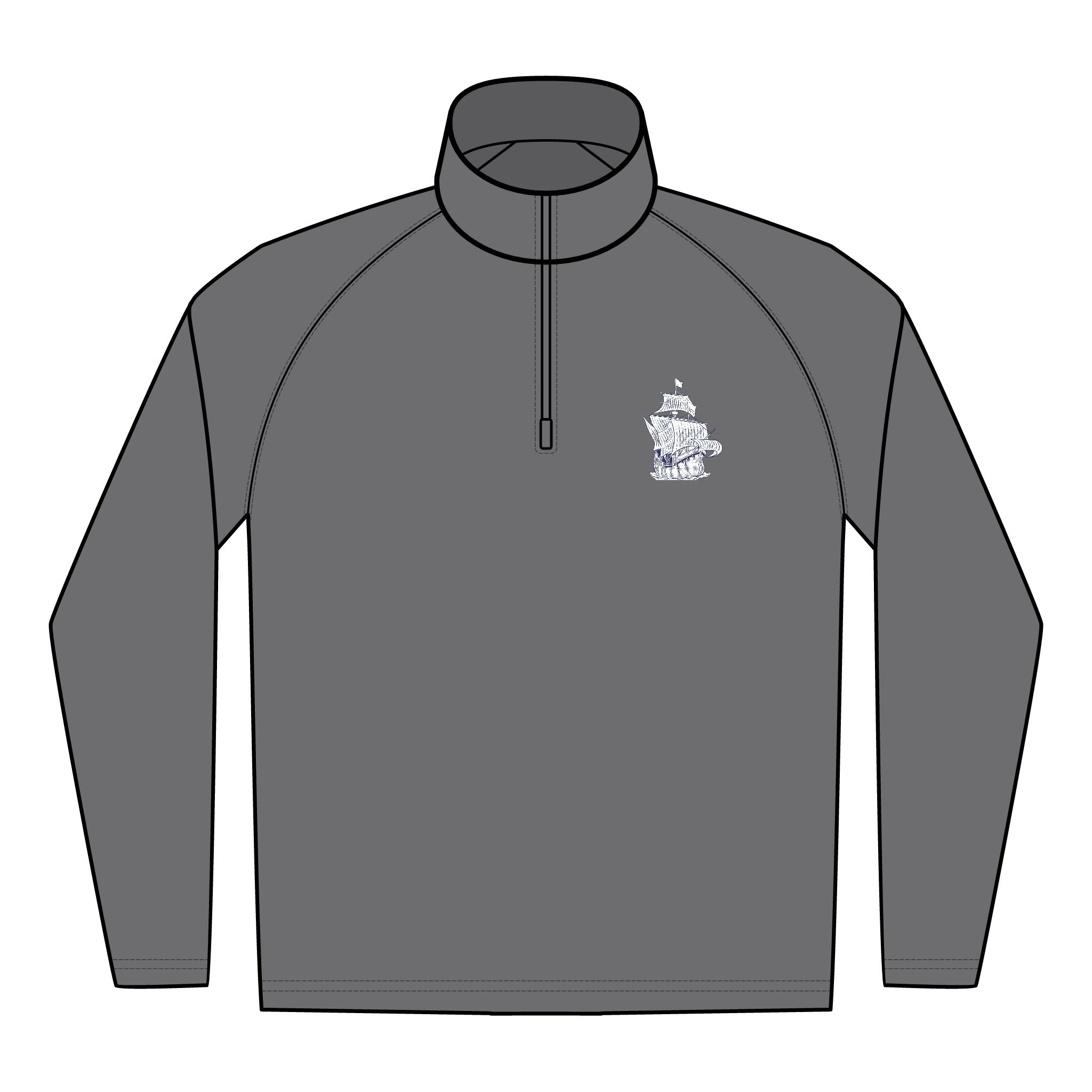Phantom Yacht Embroidered Quarter-Zip