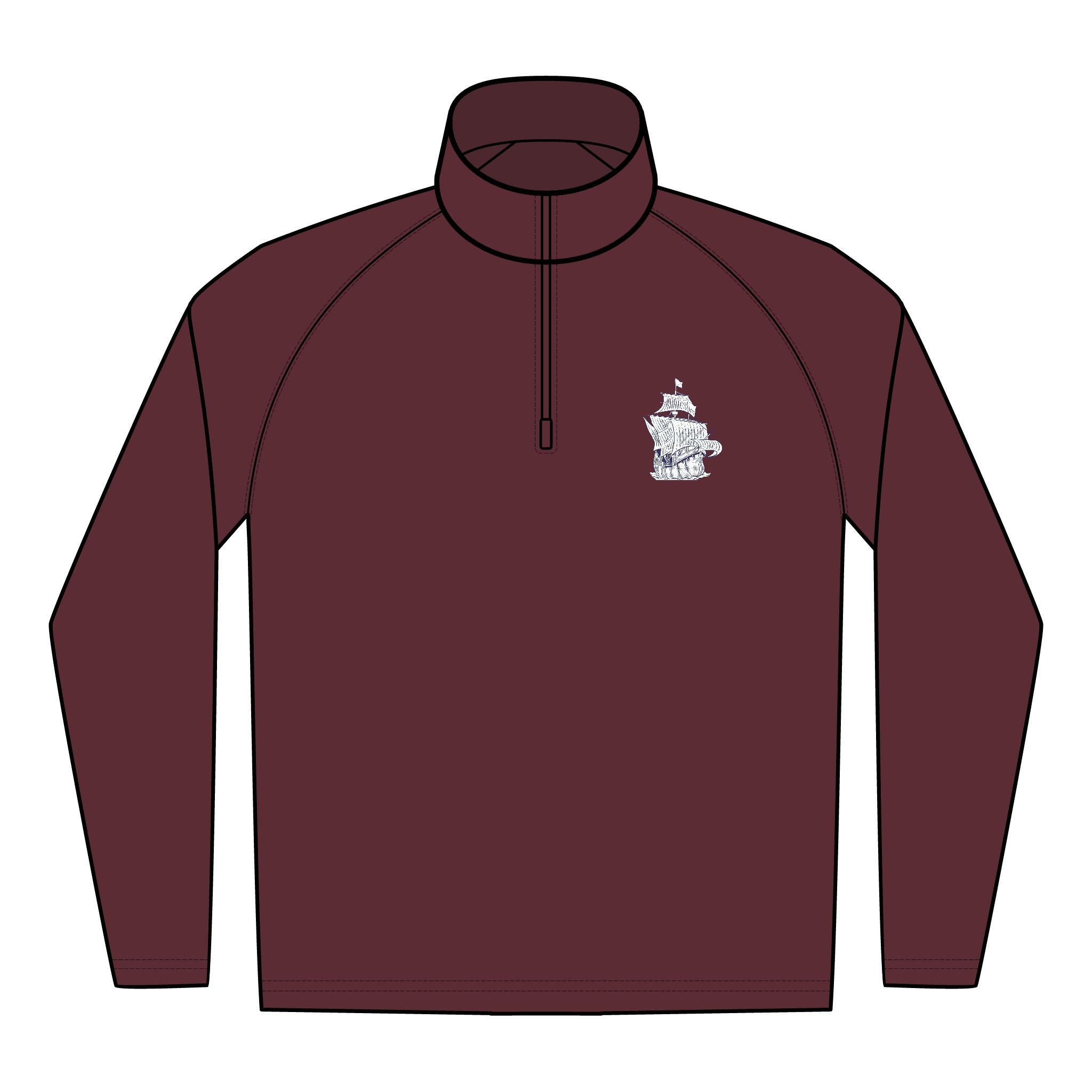 Phantom Yacht Embroidered Quarter-Zip