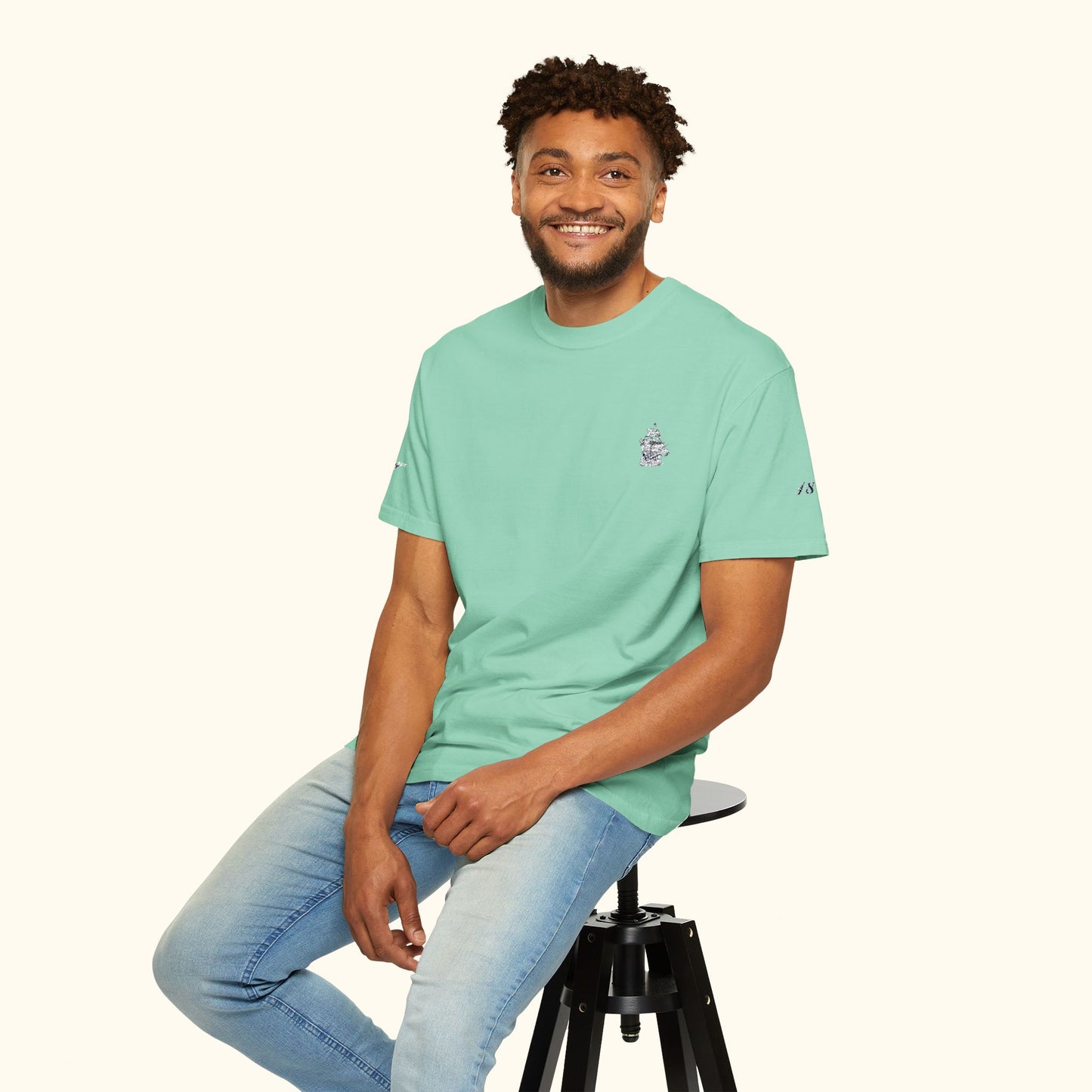 The PYC Embroidered Tee