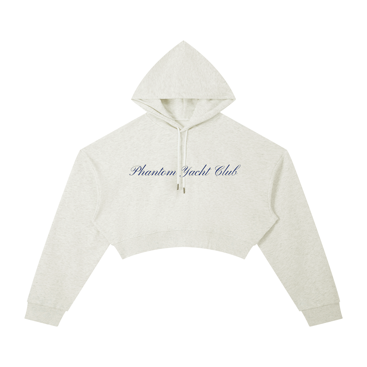 The Script Cropped Hoodie