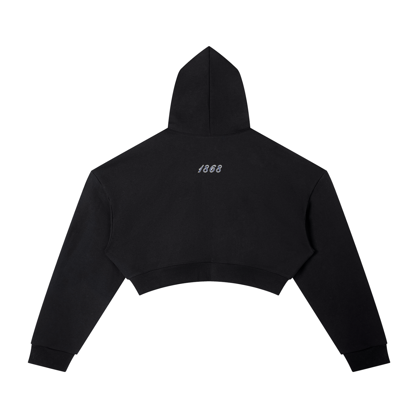 The Script Cropped Hoodie