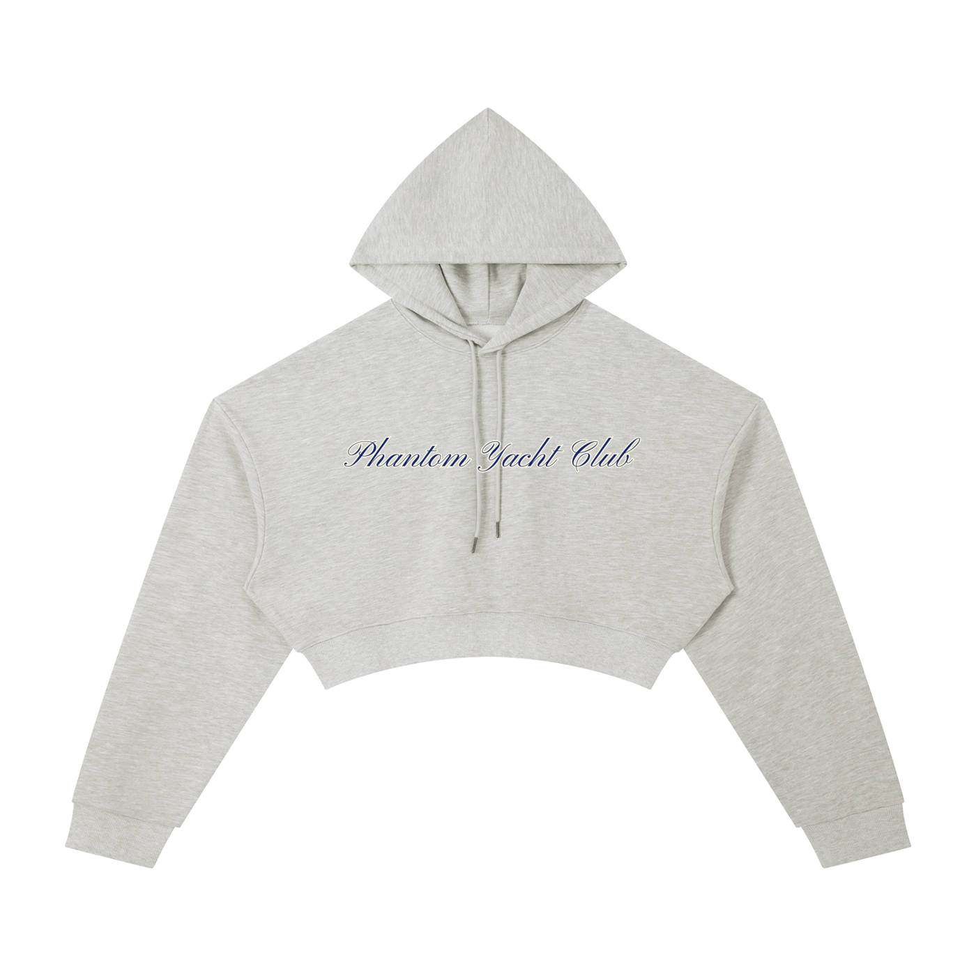 The Script Cropped Hoodie