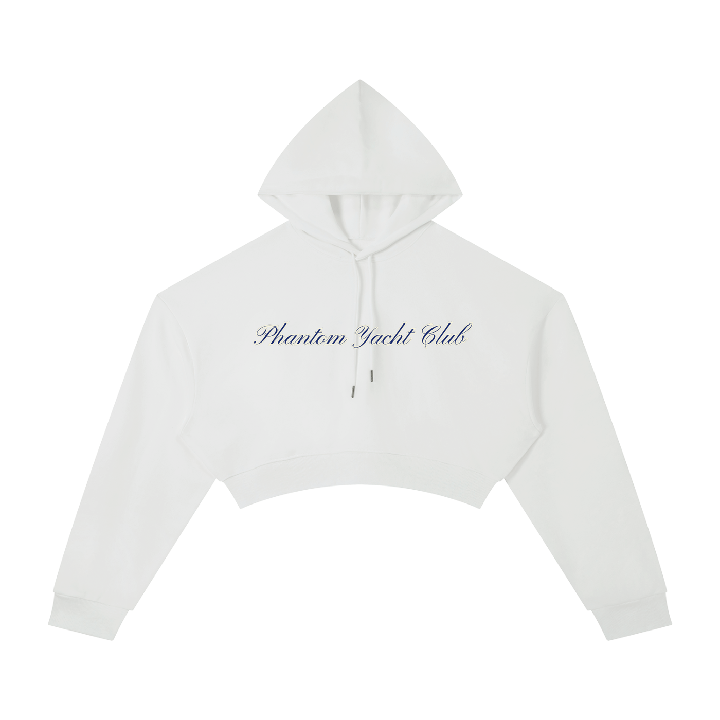 The Script Cropped Hoodie