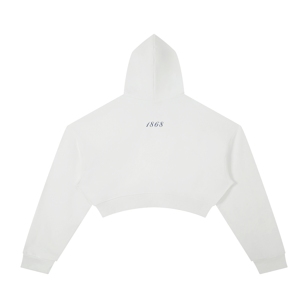The Script Cropped Hoodie