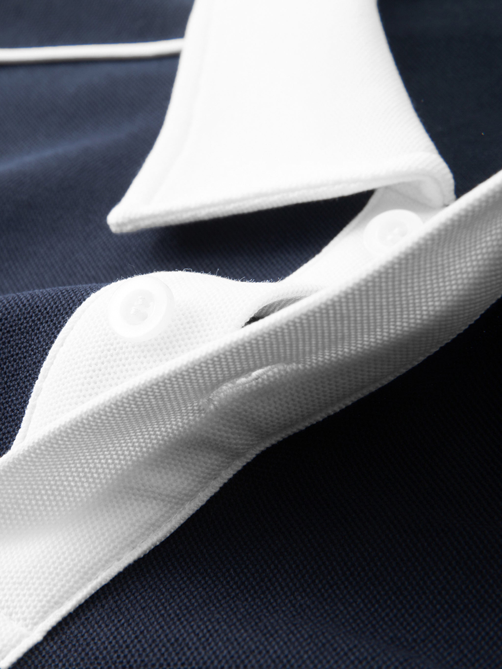 The Phantom Yacht Contrast Collar Polo